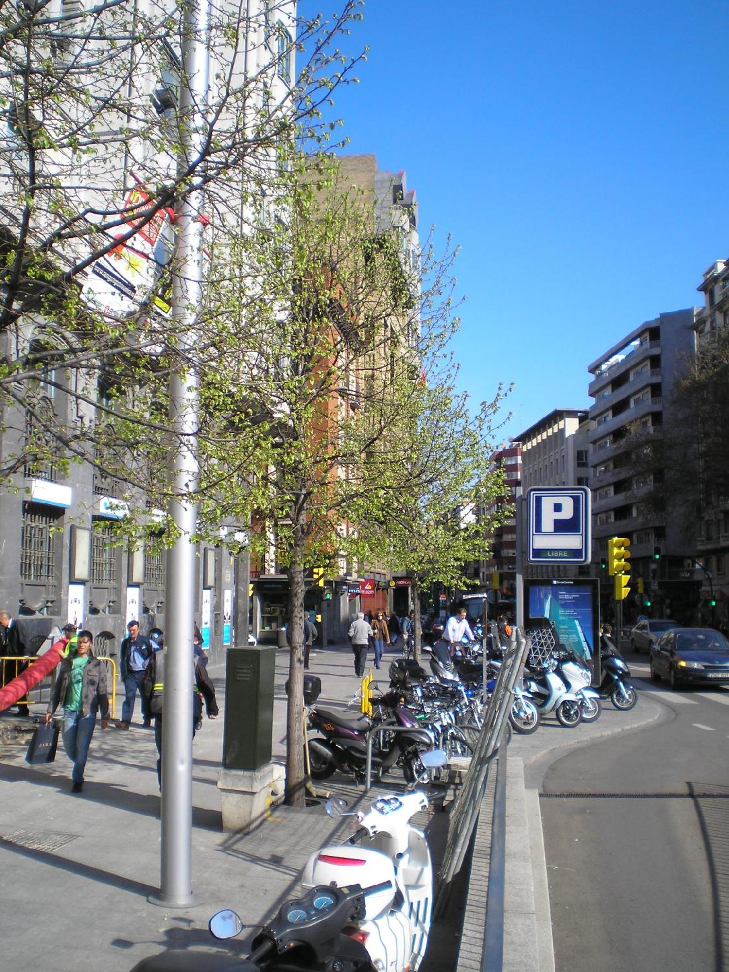 Apartamentos Plaza Espana Deluxe Zaragoza Bagian luar foto
